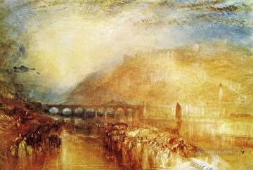 Joseph Mallord William Turner Painting - Heidelberg Romantic Turner